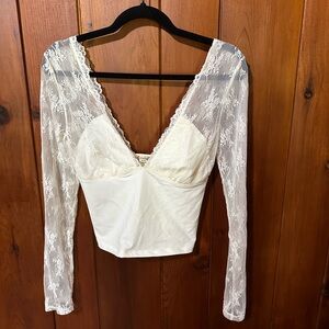 Free People Intimately Lace Top